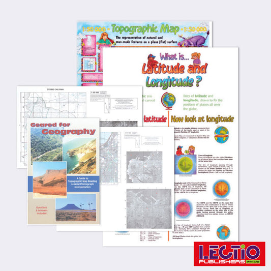 Geared for Geography Wall Chart Set Grade 10-12