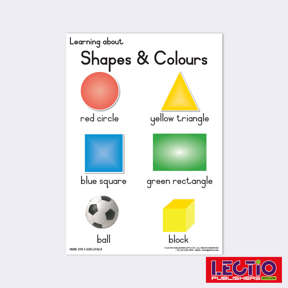 Learning about shapes and colours