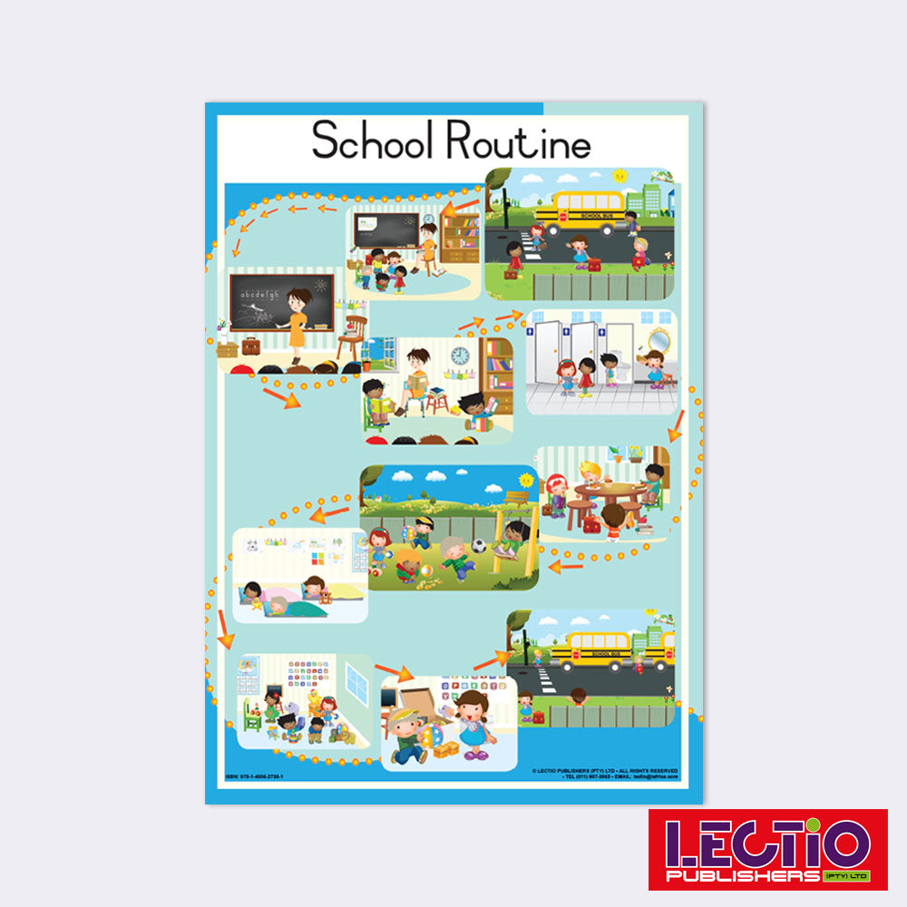 Learning about school routine โ Lectio Publishers